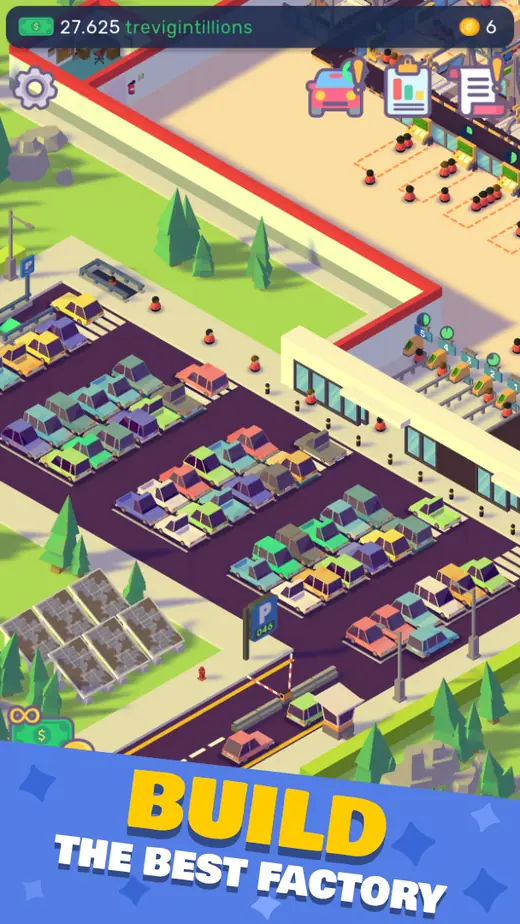Car Industry Tycoon: Idle Sim — gameplay screenshot from the Google Play listing